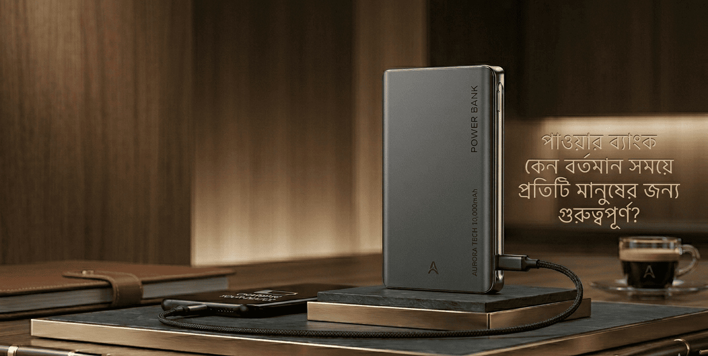 Power Bank কেন বর্তমান সময়ে প্রতিটি মানুষের জন্য গুরুত্বপূর্ণ?