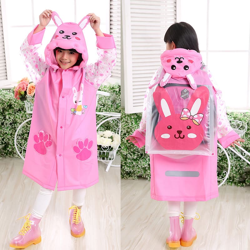 Premium Children China Raincoat with Extra Bag Space