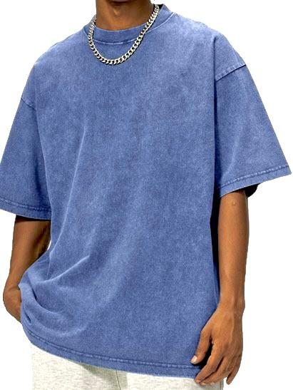 Premium Acid Wash Drop Shoulder T-Shirt - Heavyweight 240+ GSM