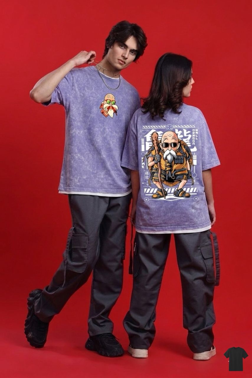 Premium Acid Wash Drop Shoulder T-Shirt - Heavyweight 240+ GSM