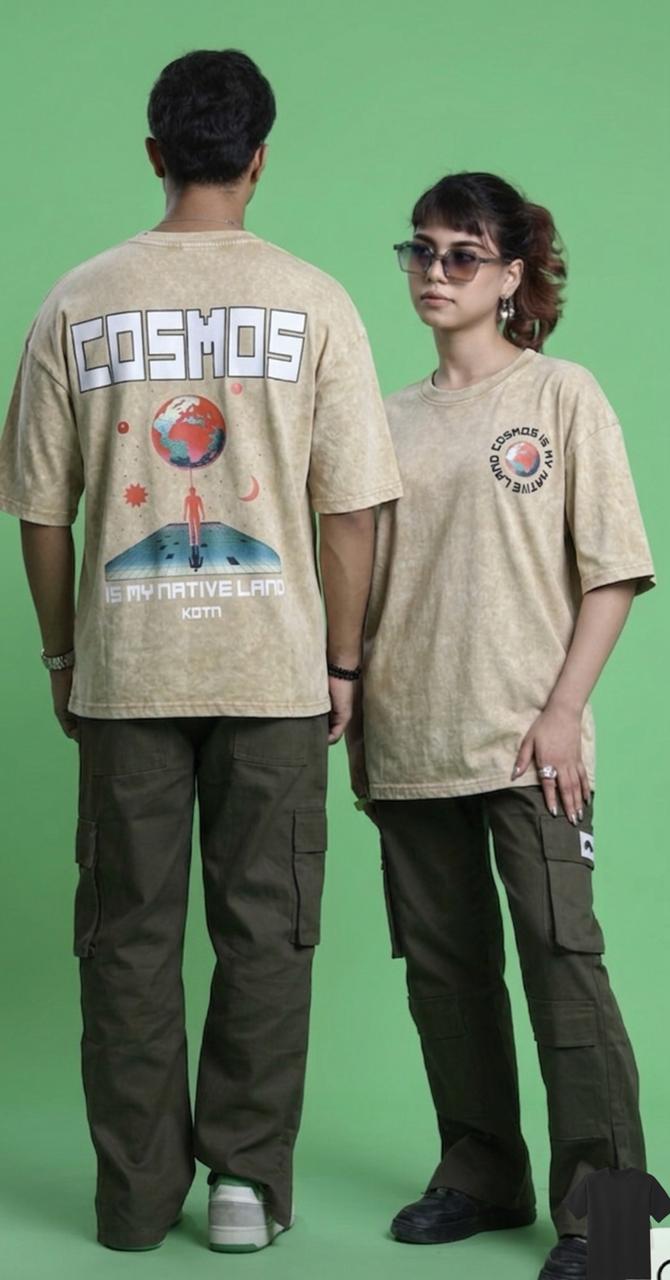 Premium Acid Wash Drop Shoulder T-Shirt - Heavyweight 240+ GSM