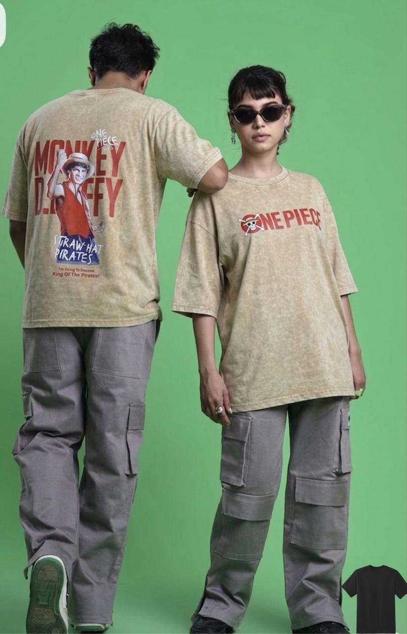 Premium Acid Wash Drop Shoulder T-Shirt - Heavyweight 240+ GSM