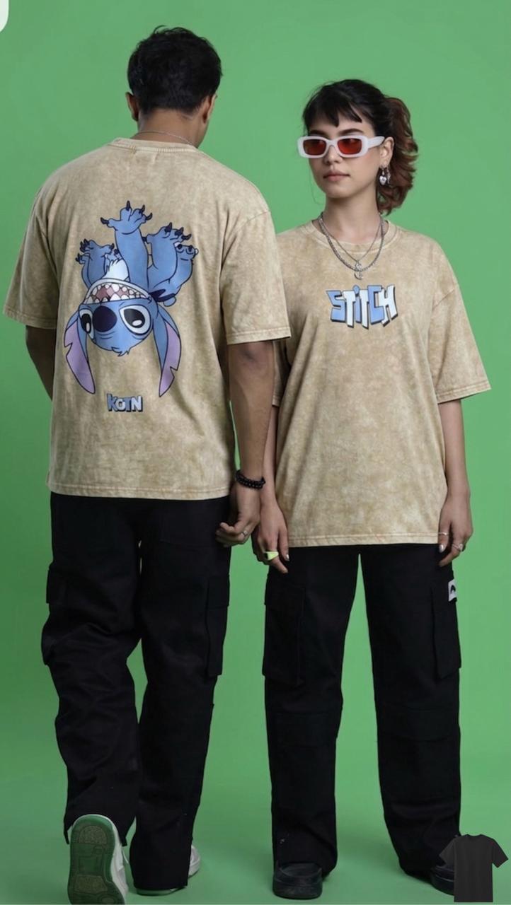 Premium Acid Wash Drop Shoulder T-Shirt - Heavyweight 240+ GSM