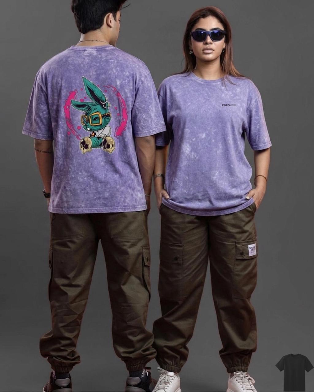 Premium Acid Wash Drop Shoulder T-Shirt - Heavyweight 240+ GSM