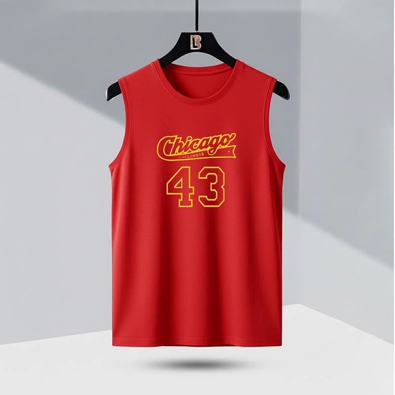 Stylish Summer Mash Tank Top for Men - 160 GSM Breathable Fabric