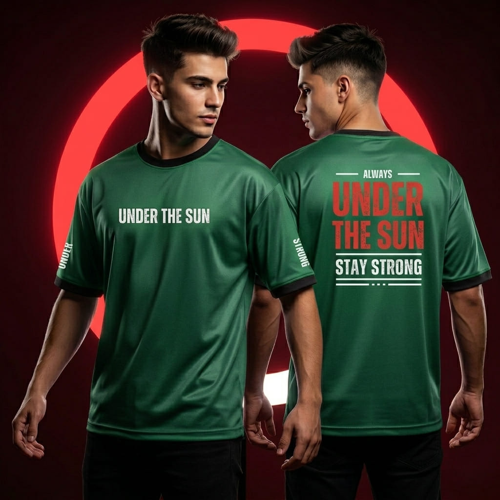 Premium Oversized Drop Shoulder T-shirt - 160 GSM Breathable Mash Fabric