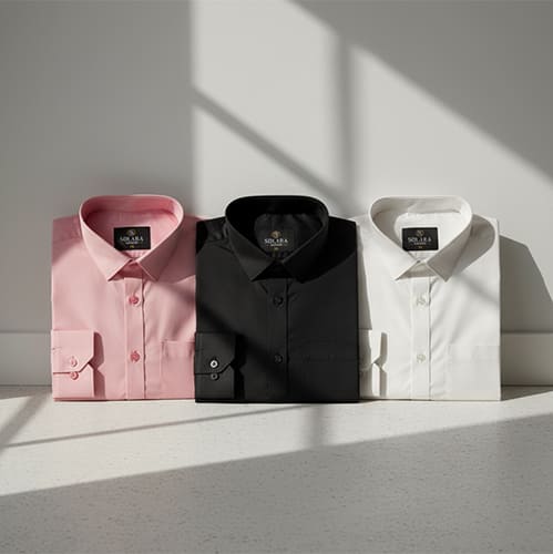 Premium Formal Shirt 3 Pcs Combo - 97% Cotton & 3% Spandex Smart Fit