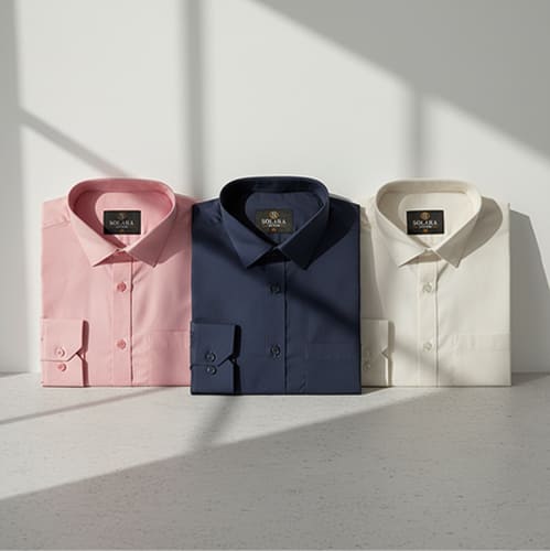Premium Formal Shirt 3 Pcs Combo - 97% Cotton & 3% Spandex Smart Fit