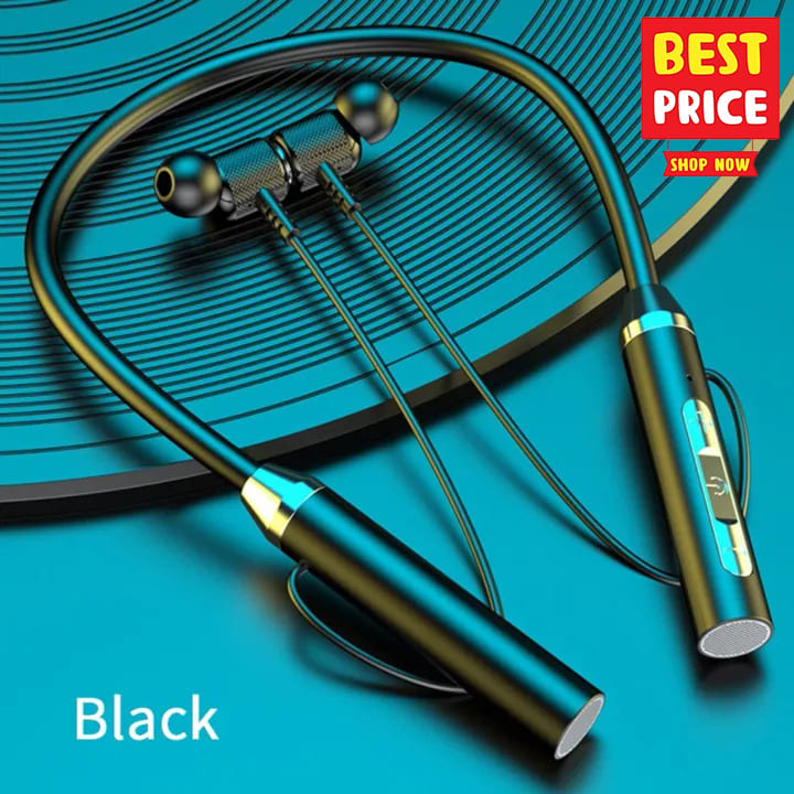 Uiisii R03 Wireless Bluetooth Neckband with Hybrid Heavy Bass