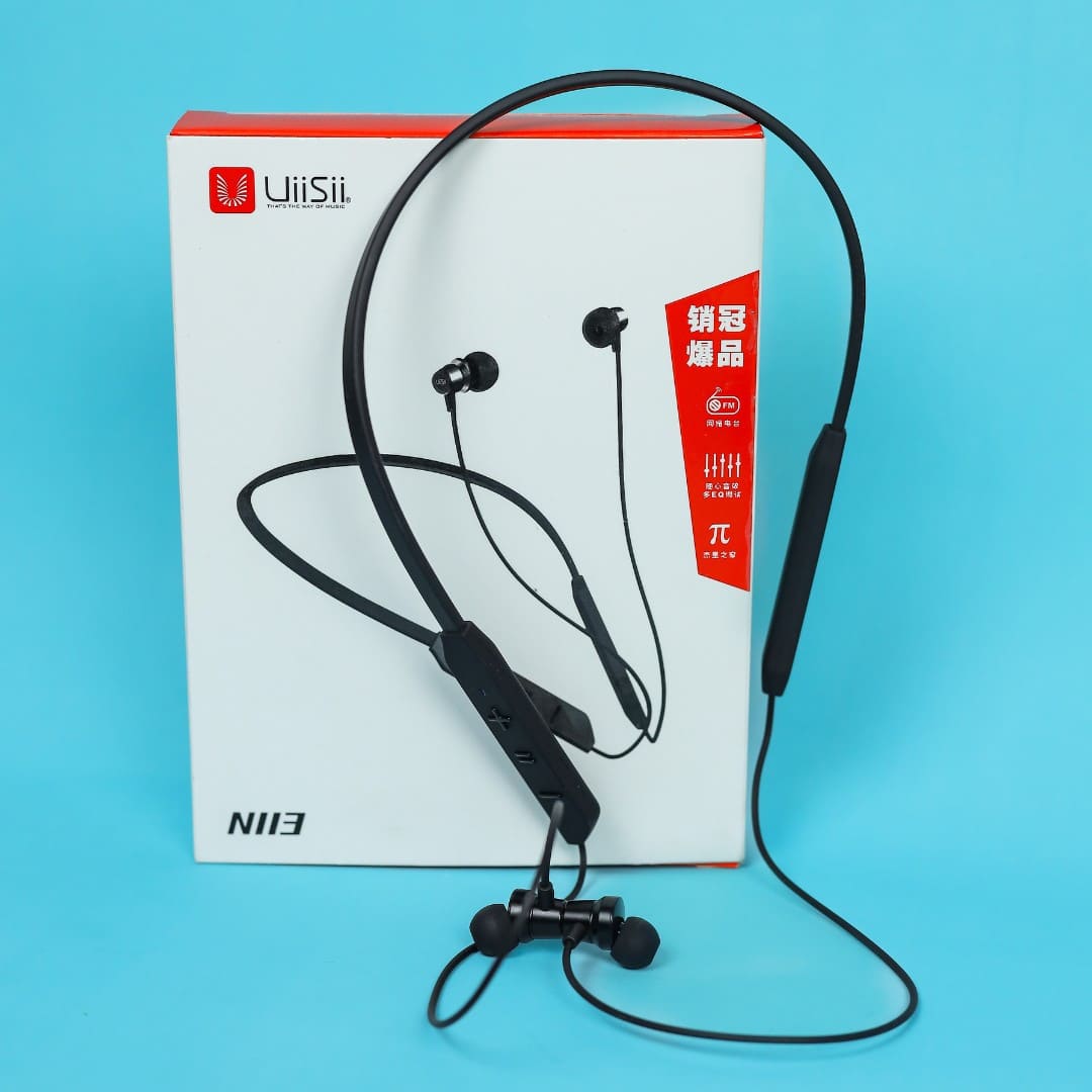 UiiSii N13 Bluetooth Neckband Earphone with 35ms Low Latency