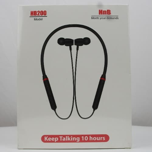 HB 200 Neck-mounted Bluetooth Earphone with Type-C Fast Charging