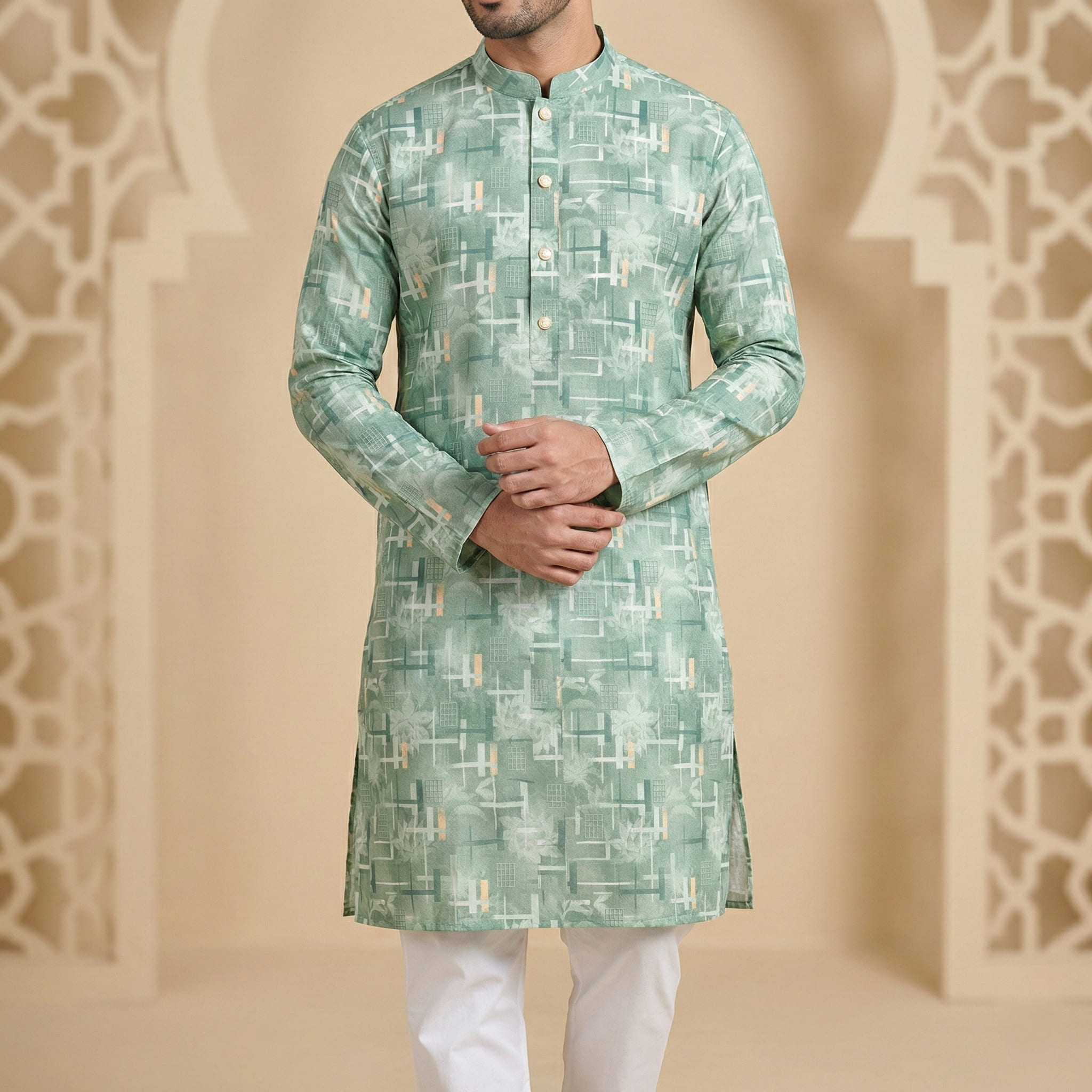 Men's Cotton Luxury Panjabi Premium Quality Regular Fit