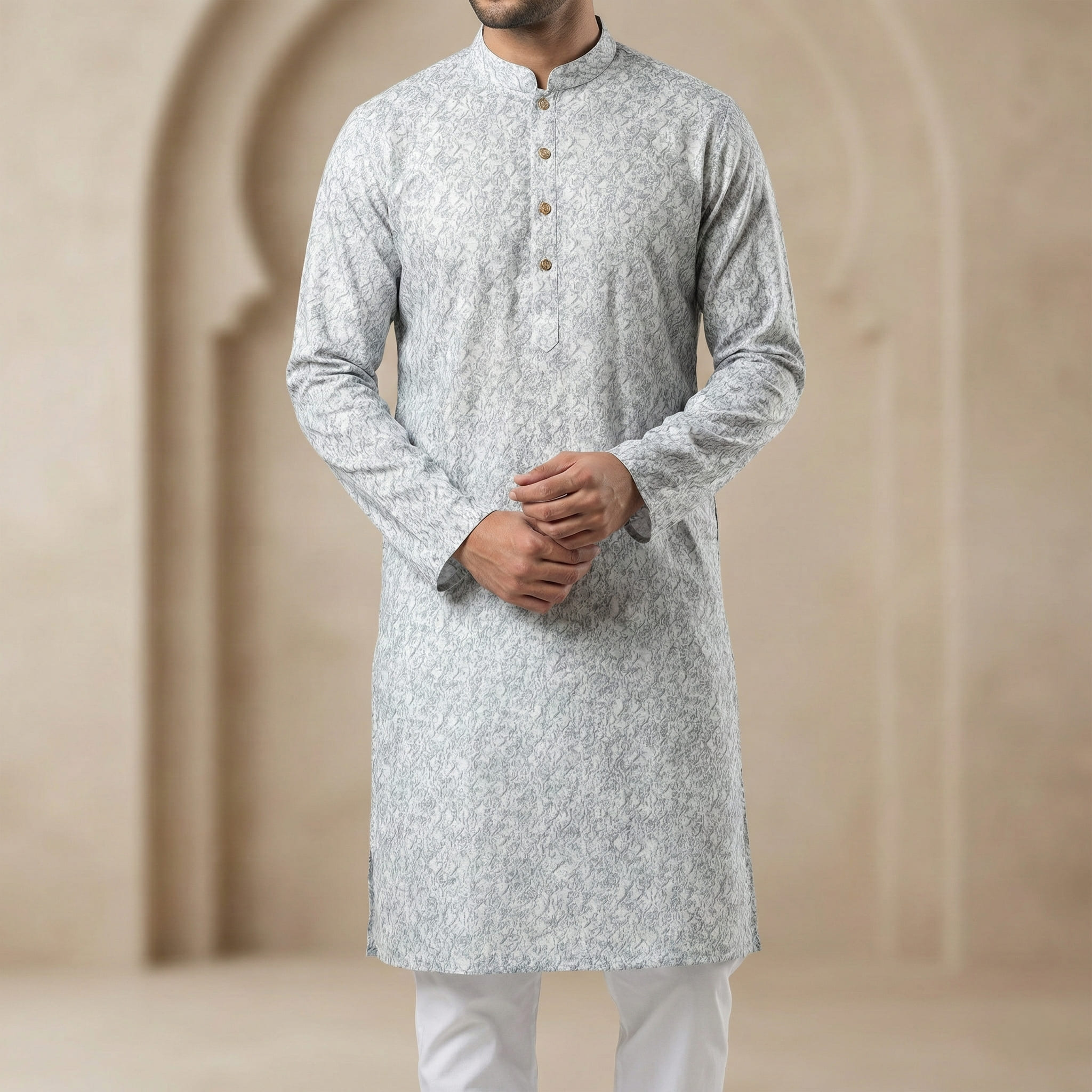 Men's Cotton Luxury Panjabi Premium Quality Regular Fit