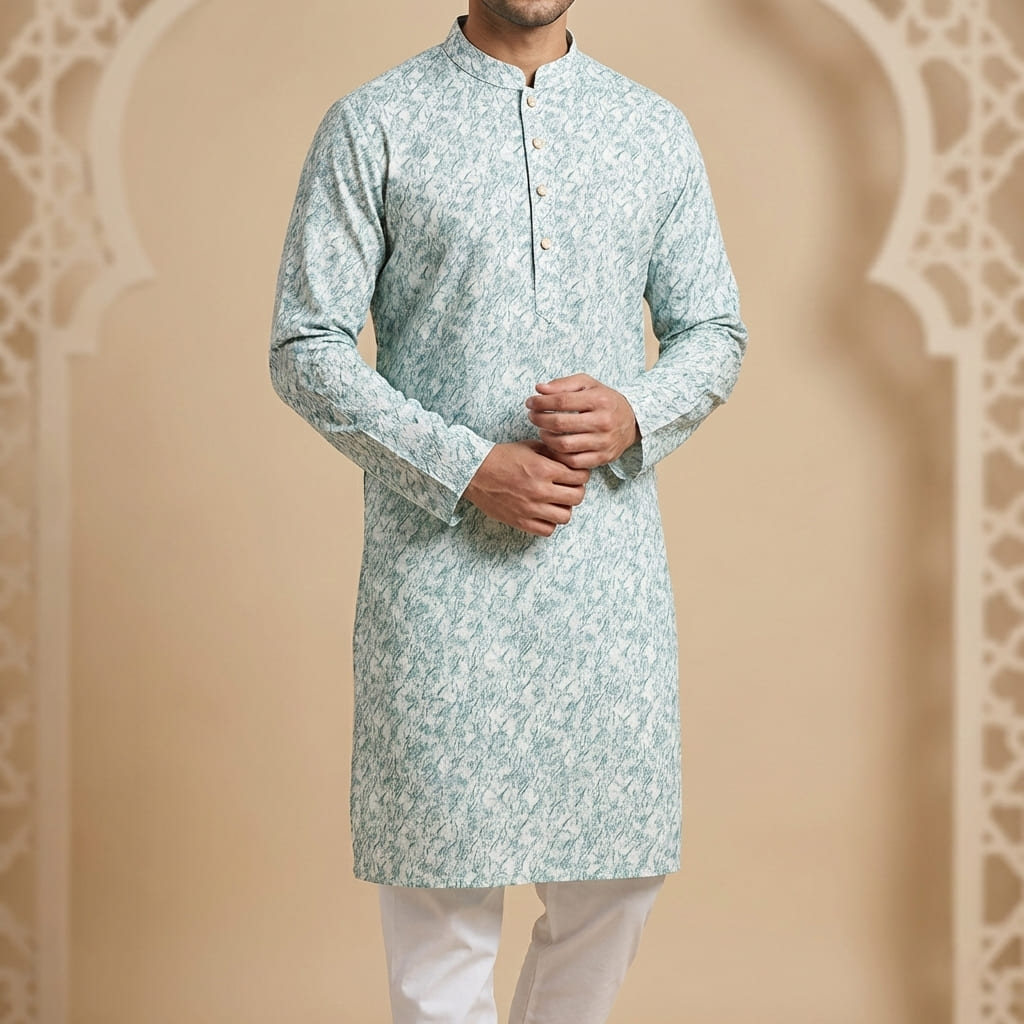 Men's Cotton Luxury Panjabi Premium Quality Regular Fit