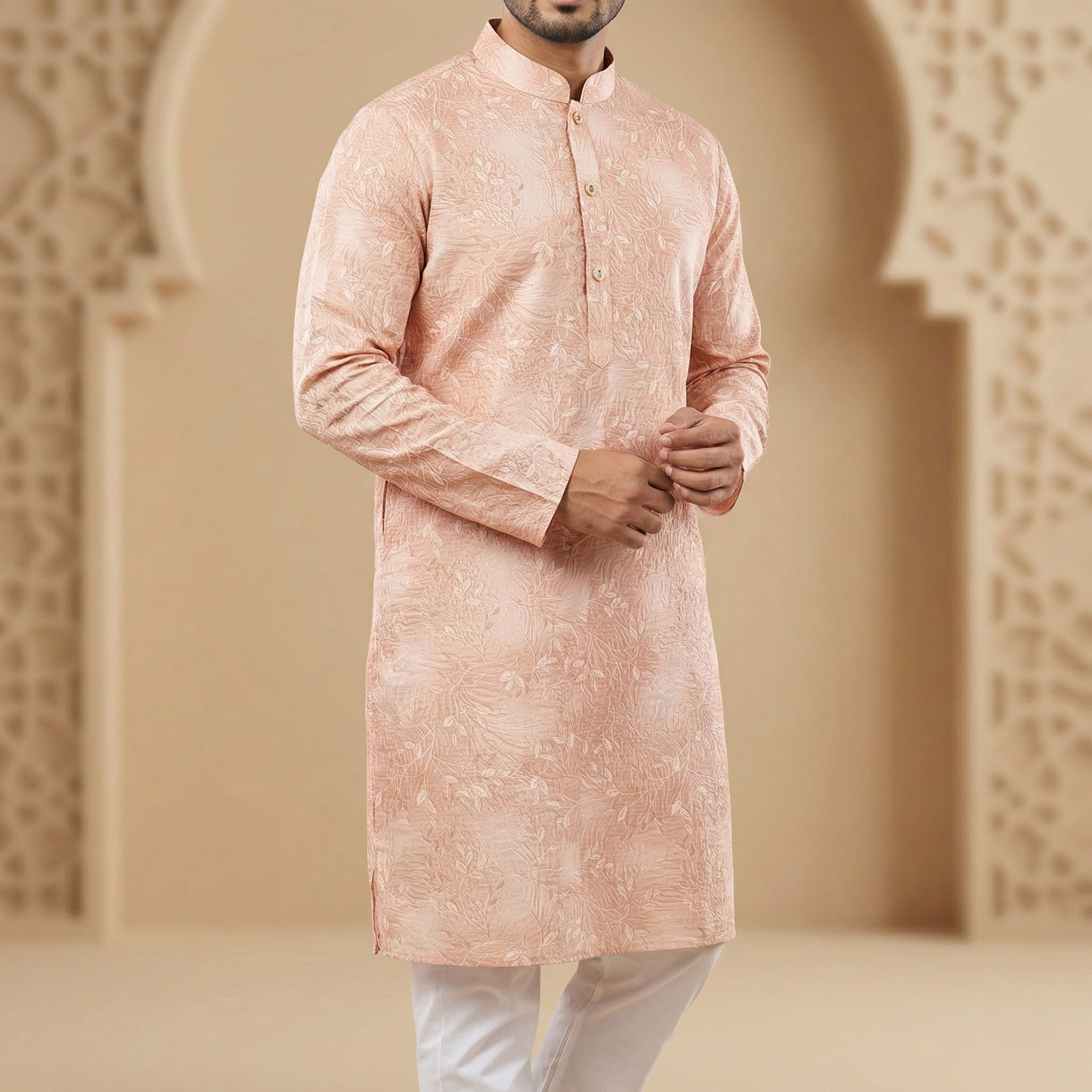 Men's Cotton Luxury Panjabi Premium Quality Regular Fit