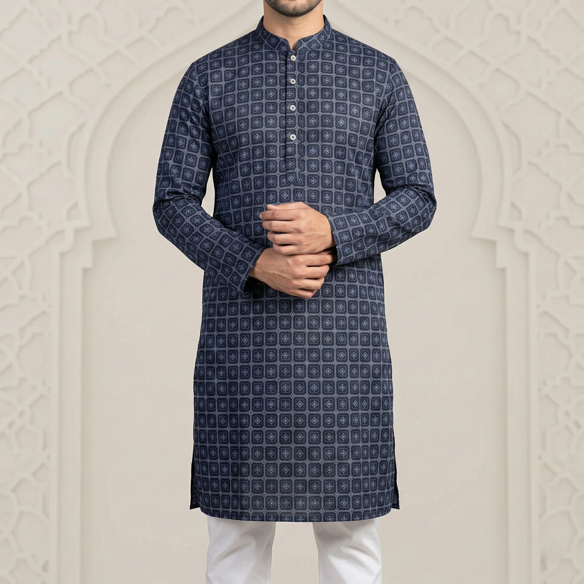 Men's Cotton Luxury Panjabi Premium Quality Regular Fit