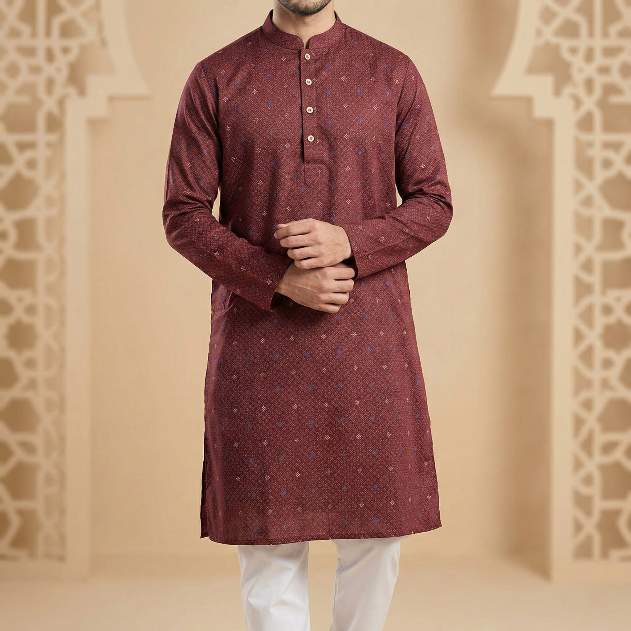 Men's Cotton Luxury Panjabi Premium Quality Regular Fit