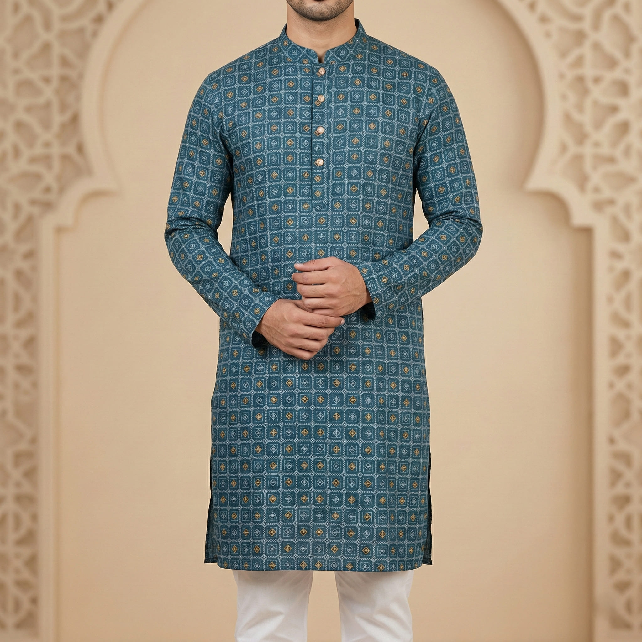 Men's Cotton Luxury Panjabi Premium Quality Regular Fit