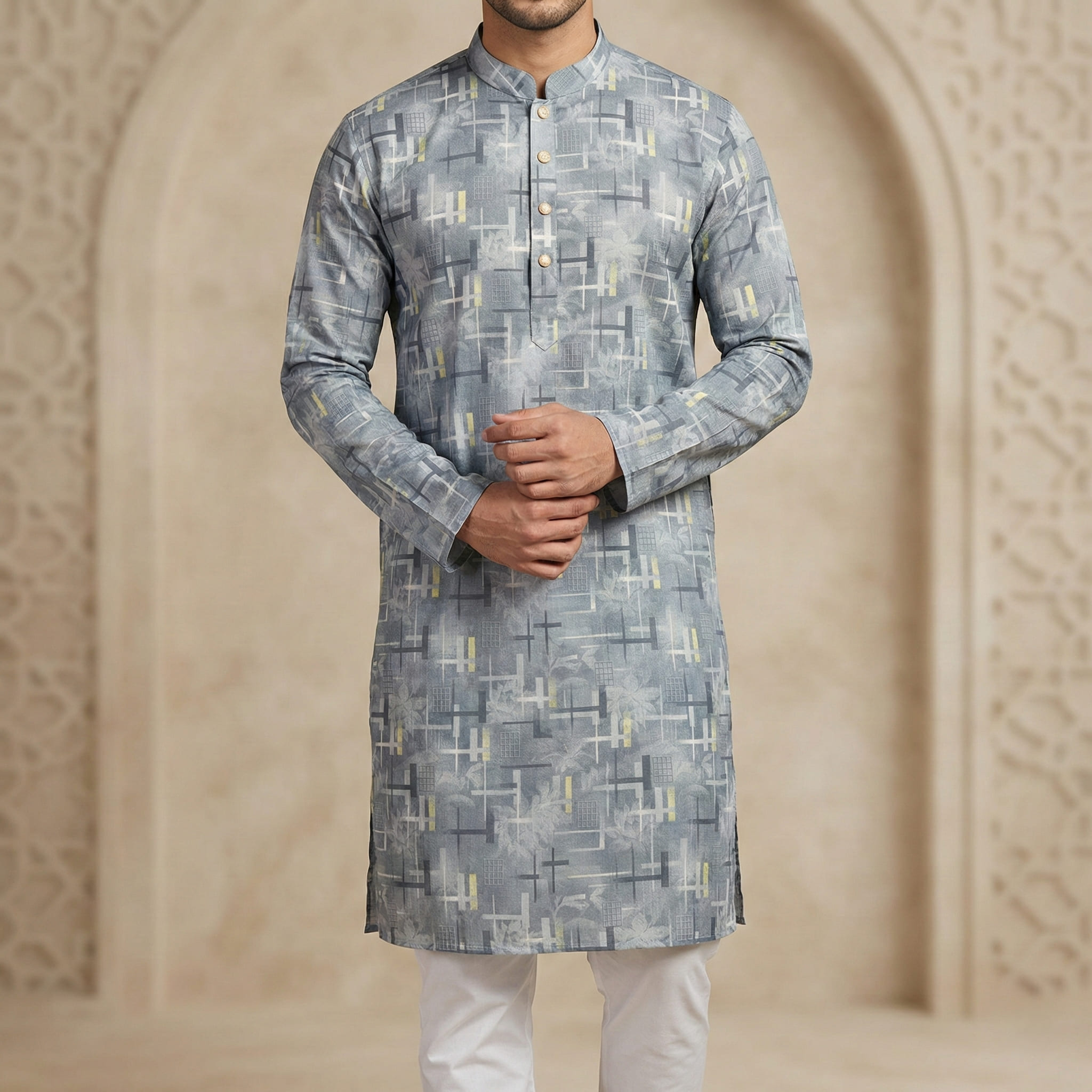 Men's Cotton Luxury Panjabi Premium Quality Regular Fit