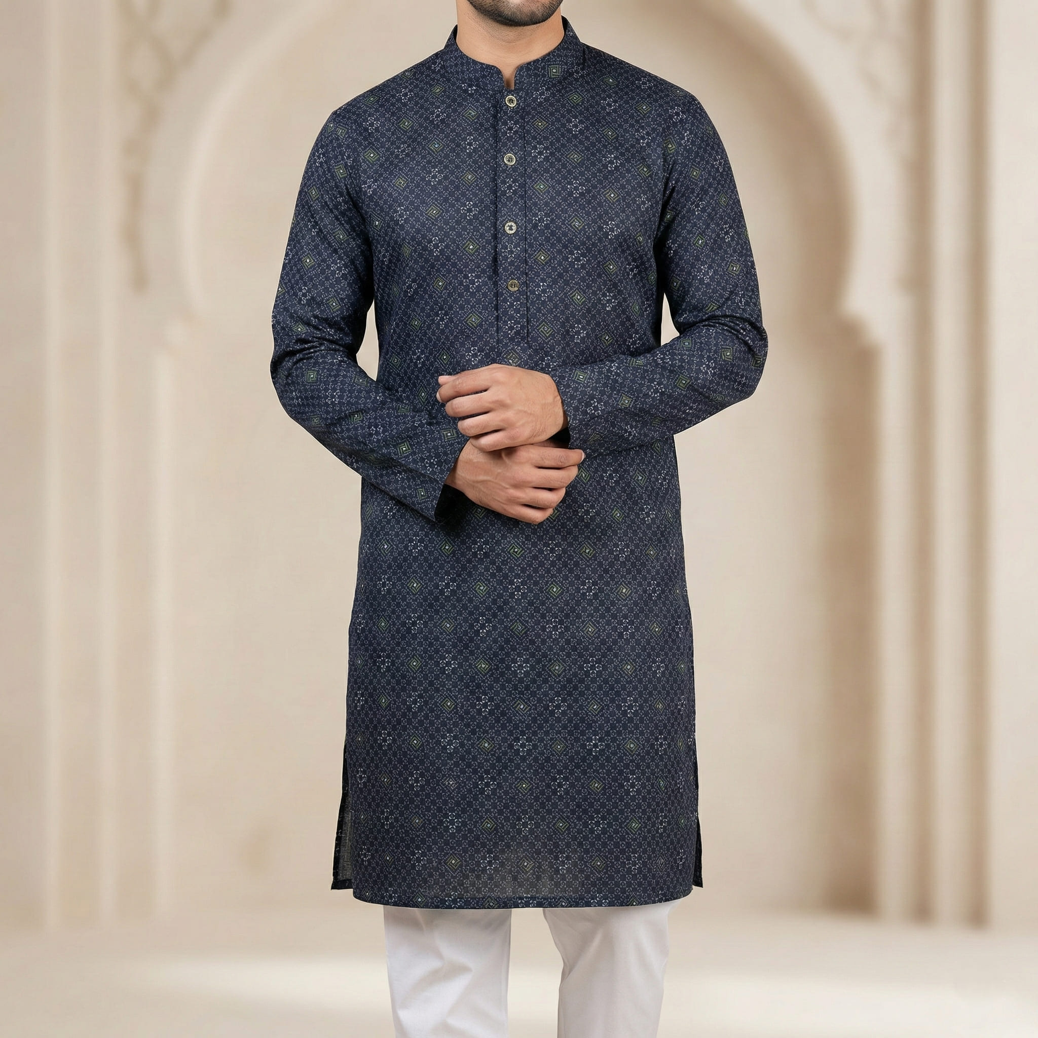 Men's Cotton Luxury Panjabi Premium Quality Regular Fit