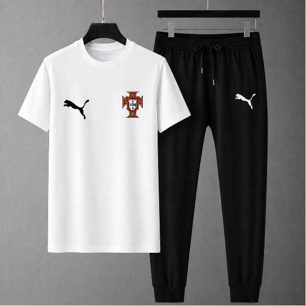 Premium World Cup Mash T-Shirt and Trouser Combo Set with Quality DTF Print