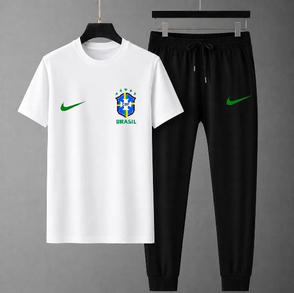 Premium World Cup Mash T-Shirt and Trouser Combo Set with Quality DTF Print