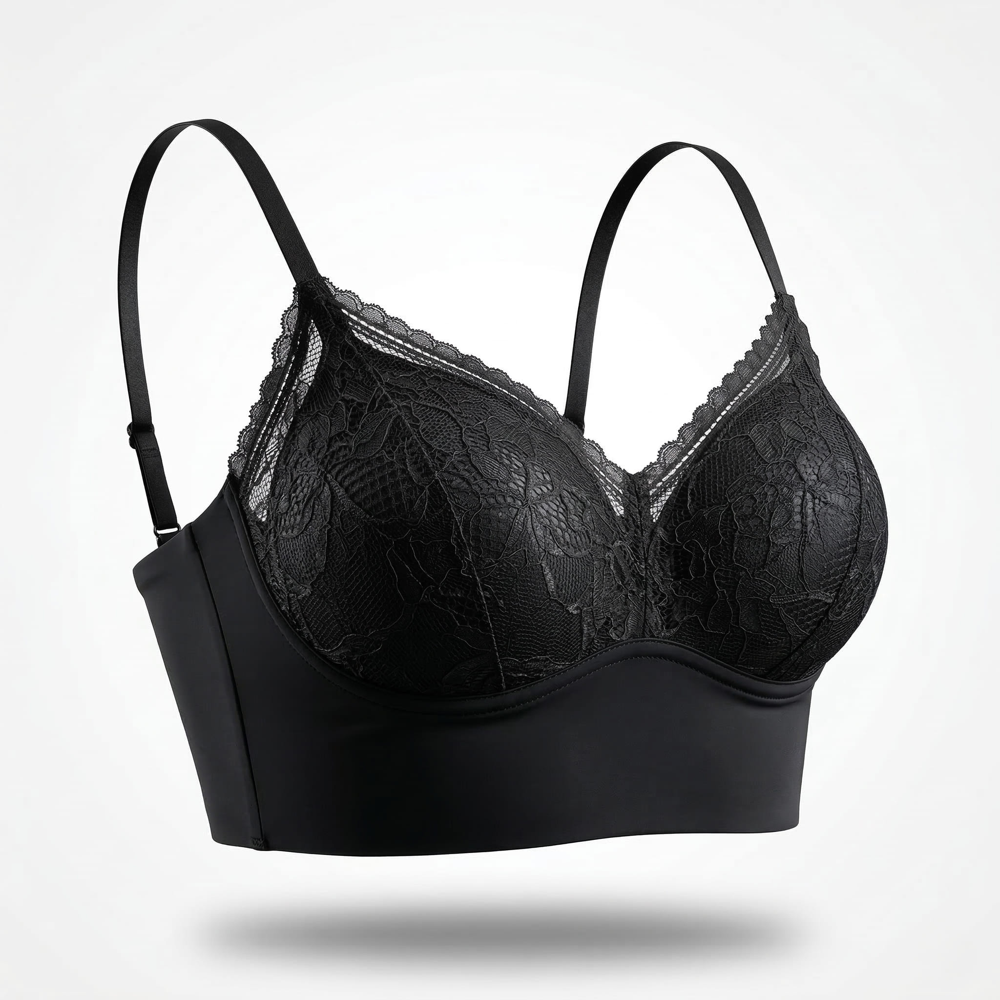Premium Quality Floral Lace Bralette Crop Top for Women