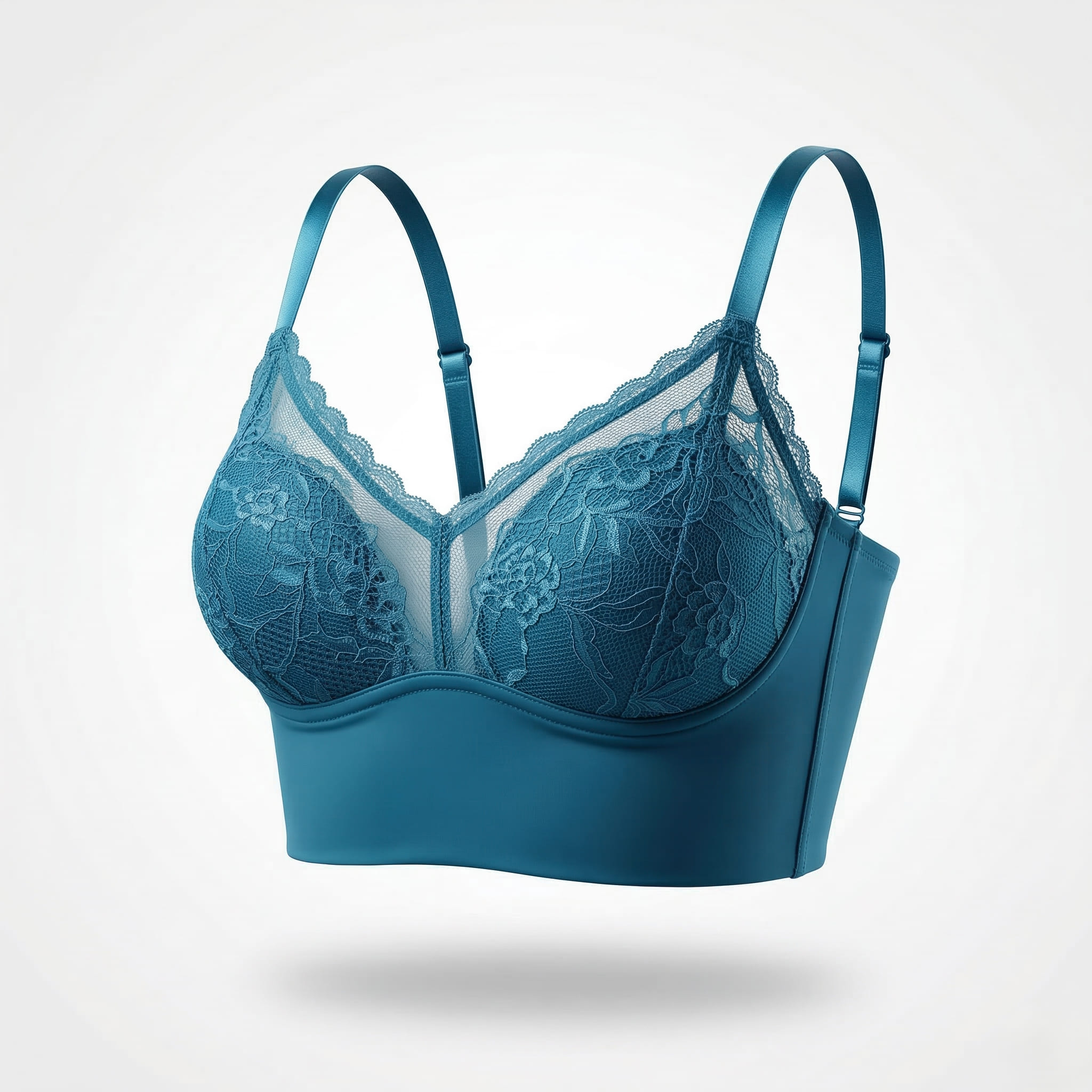 Premium Quality Floral Lace Bralette Crop Top for Women