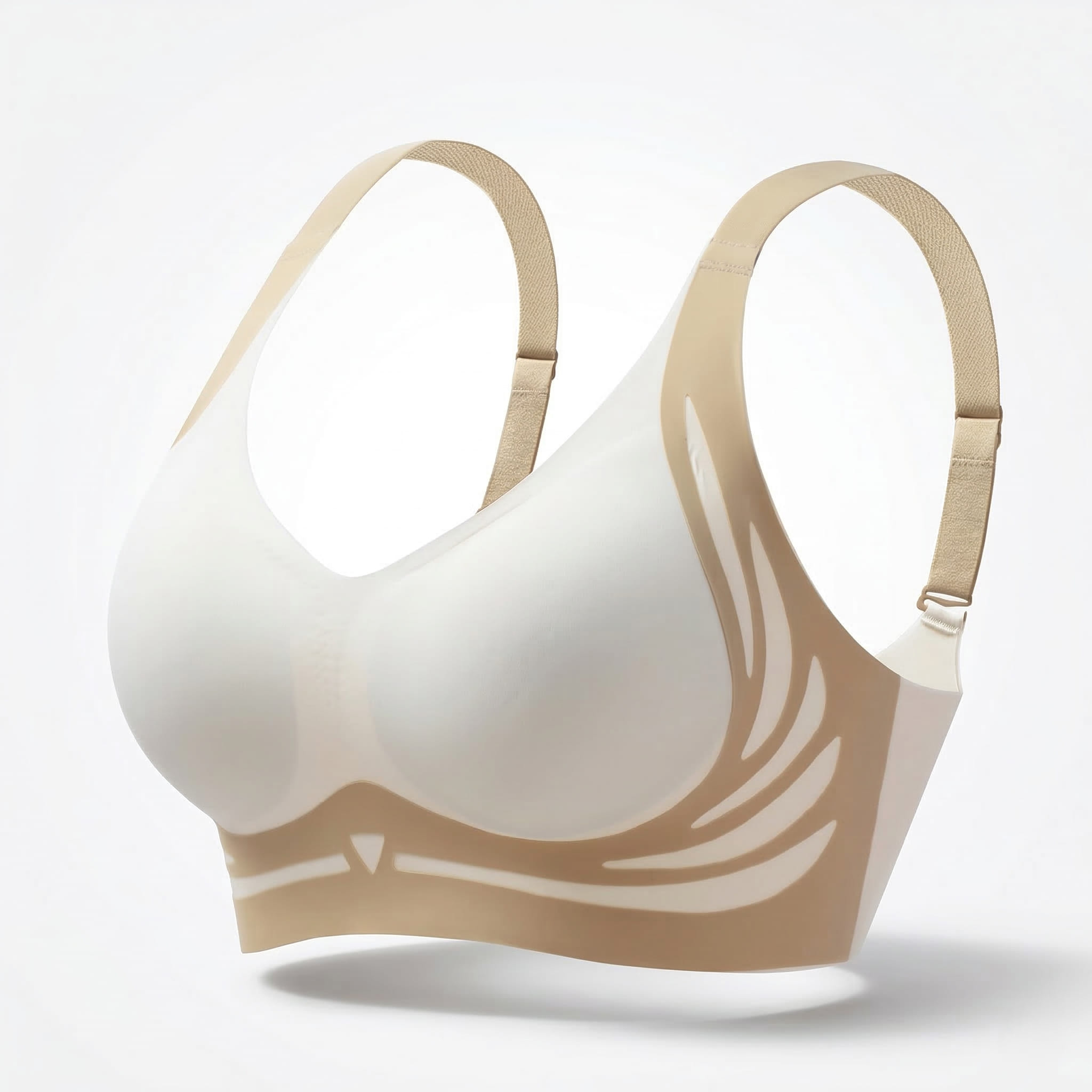 Imported Premium Soft Stretch Push-Up Sports Bra