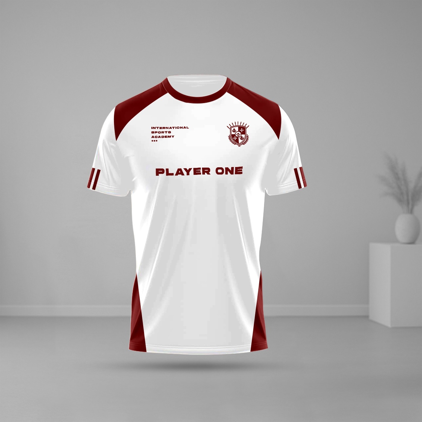 Stylish Half Sleeve Sports T-shirt China PP 160 GSM