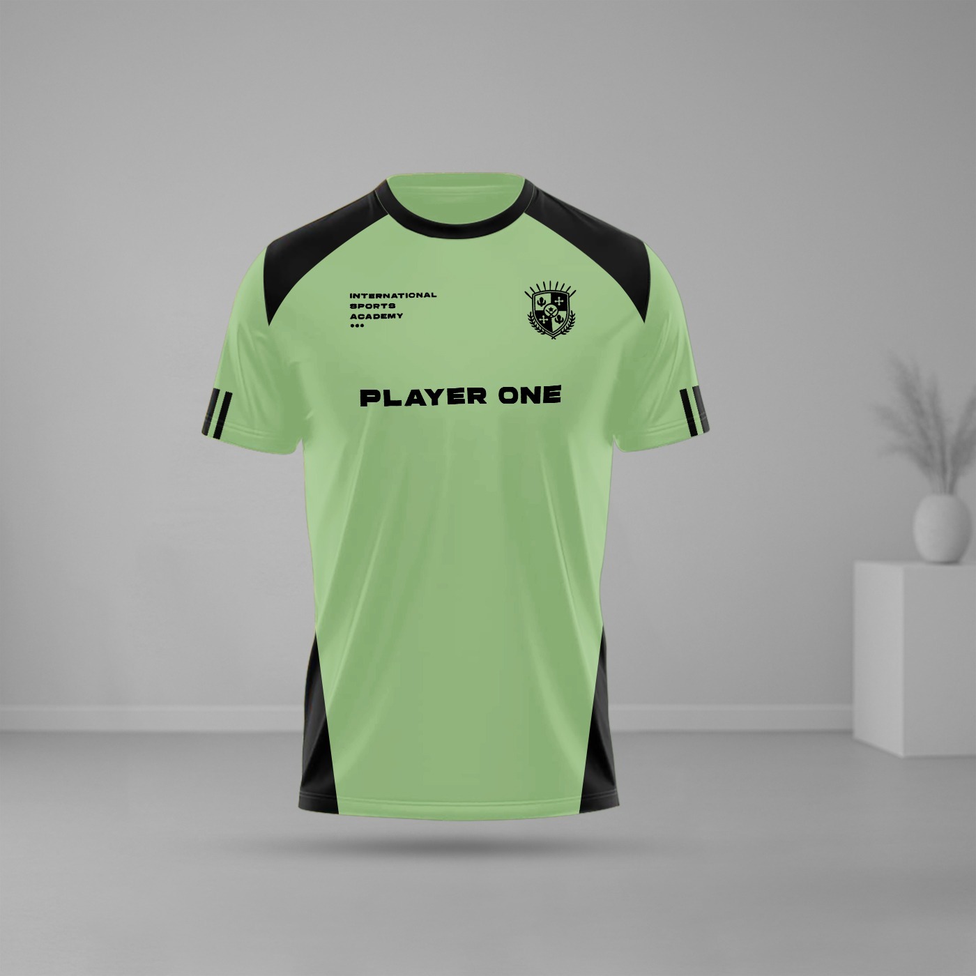 Stylish Half Sleeve Sports T-shirt China PP 160 GSM