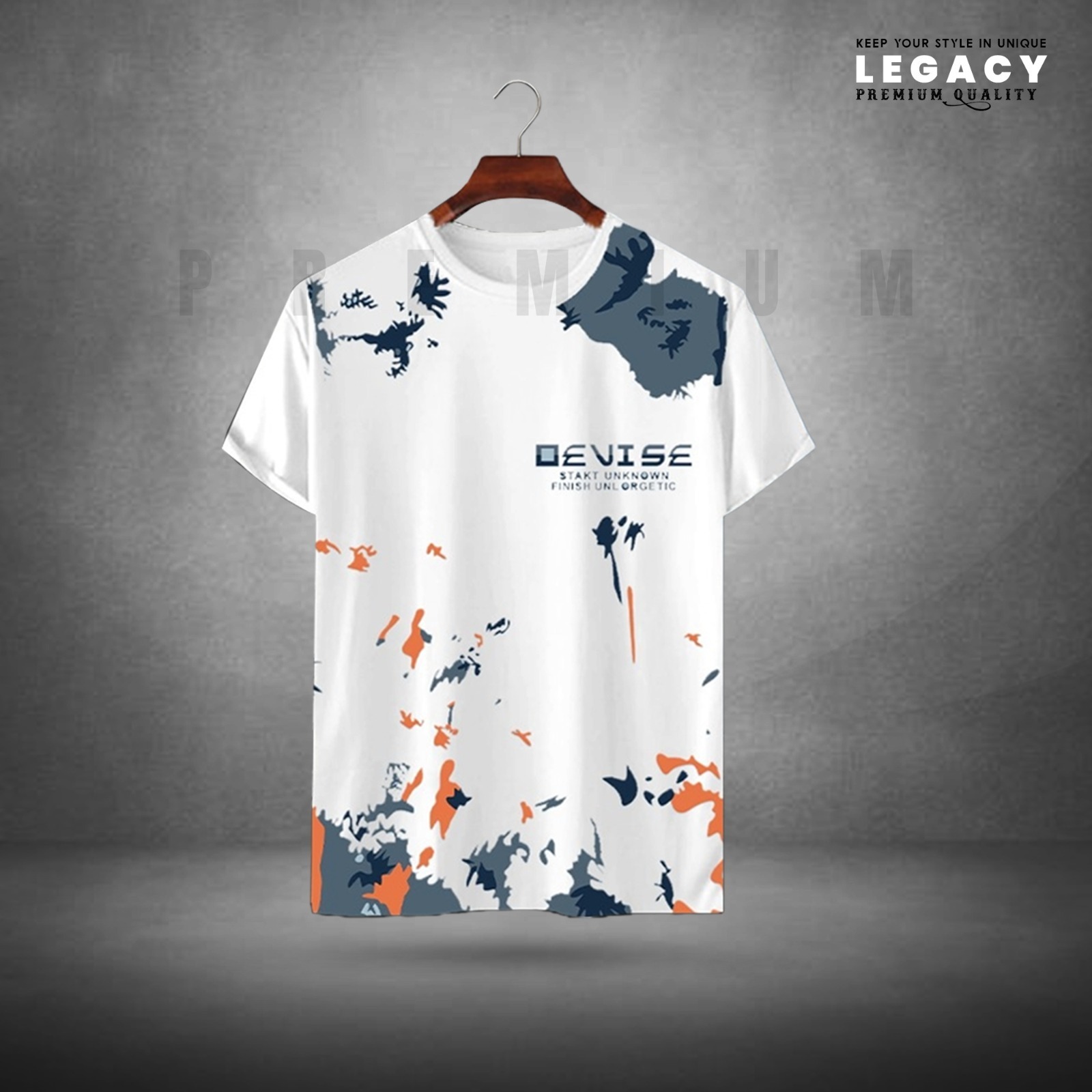 Stylish Half Sleeve Sports T-shirt China PP 160 GSM