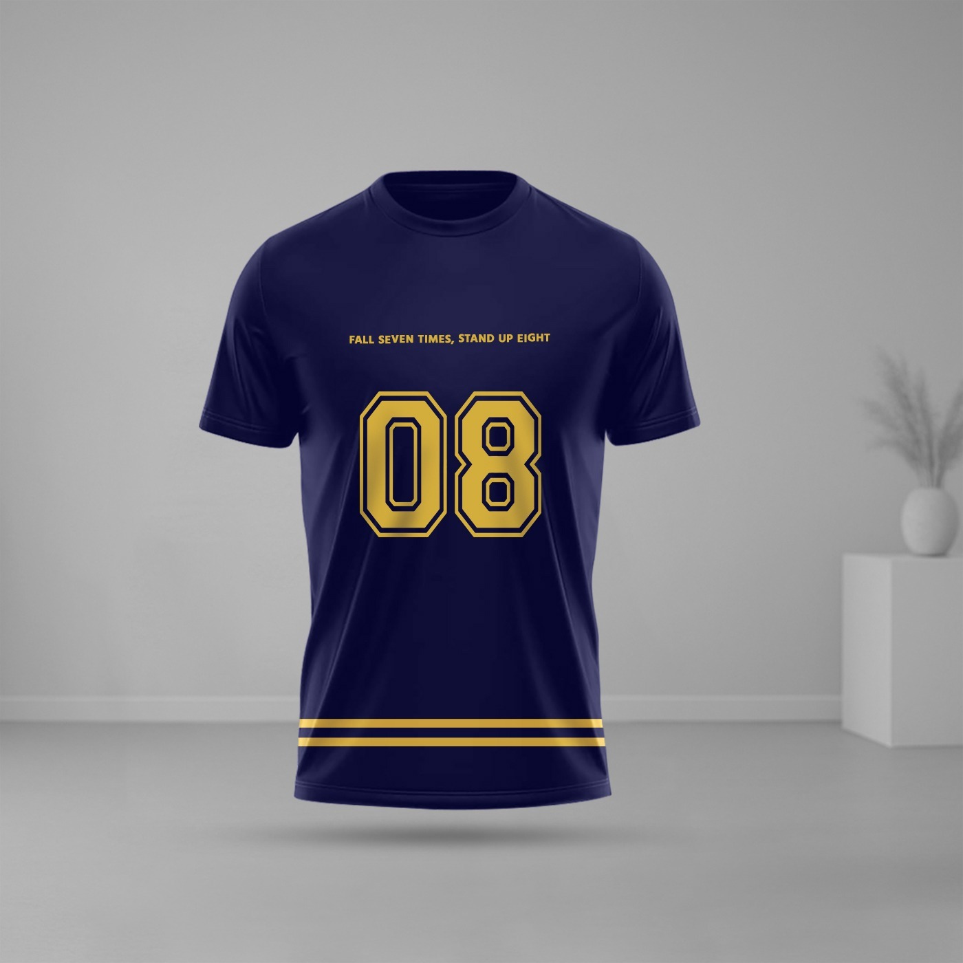Stylish Half Sleeve Sports T-shirt China PP 160 GSM
