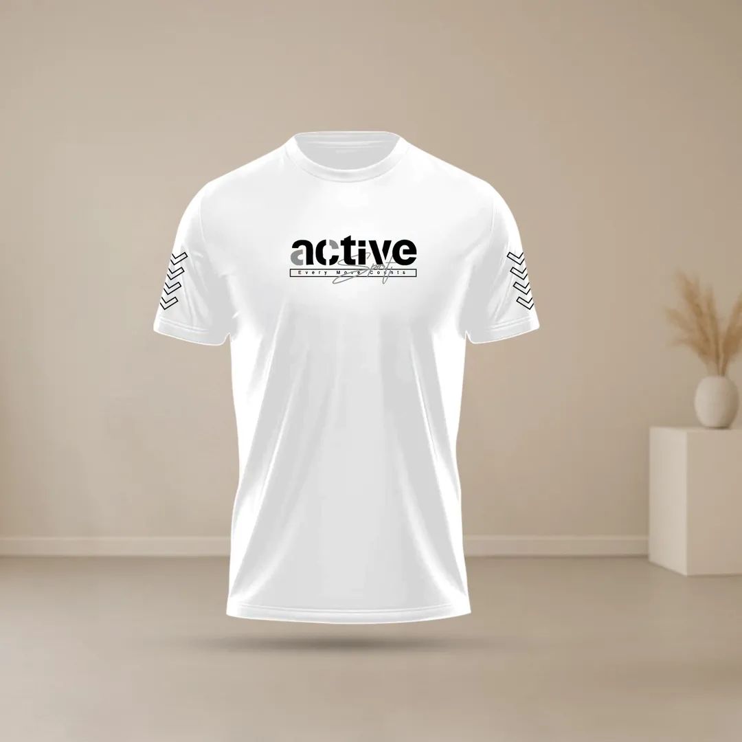 Stylish Half Sleeve Sports T-shirt China PP 160 GSM